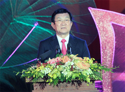 Phát biểu của Chủ tịch nước Trương Tấn Sang tại chương trình "Xuân Quê hương 2015-Tổ quốc vinh quang"