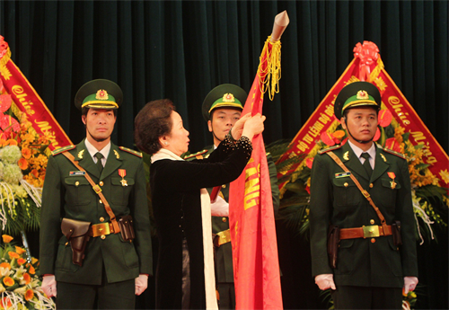 Bộ đội Biên phòng tỉnh Thanh Hóa đón nhận danh hiệu Anh hùng lực lượng vũ trang nhân dân thời kỳ đổi mới 