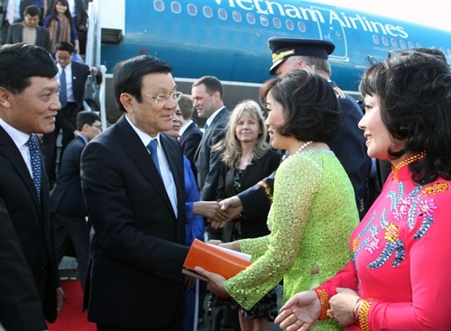 Chủ tịch nước Trương Tấn Sang thăm cấp Nhà nước Cộng hòa Czech