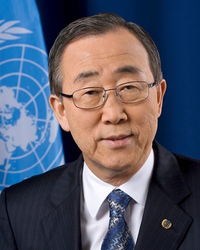 Tổng Thư ký Liên hợp quốc Ban Ki-moon trả lời phỏng vấn phóng viên TTXVN 