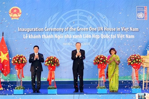 Khánh thành Ngôi nhà Xanh Liên hợp quốc tại Việt Nam