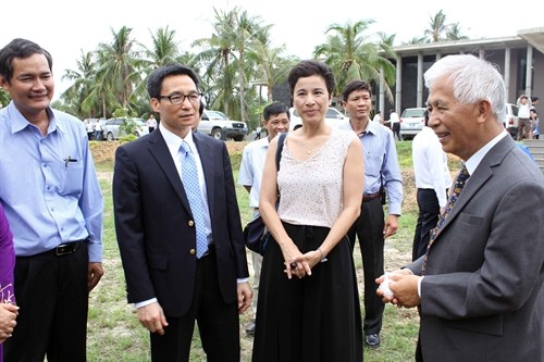 Phó Thủ tướng Chính phủ Vũ Đức Đam làm việc tại Bình Định