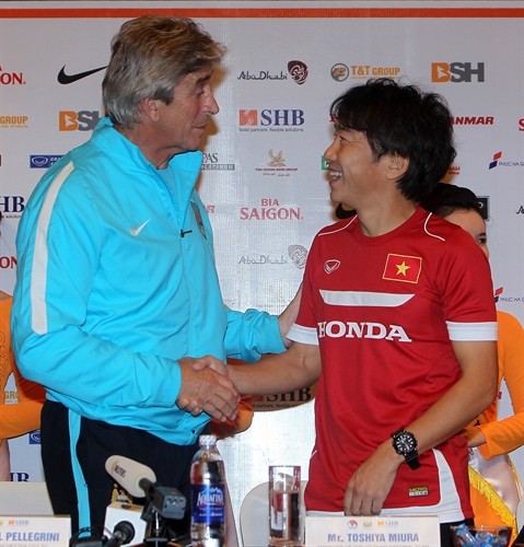 Họp báo trước trận giao hữu quốc tế giữa Đội tuyển Việt Nam và Câu lạc bộ Manchester City