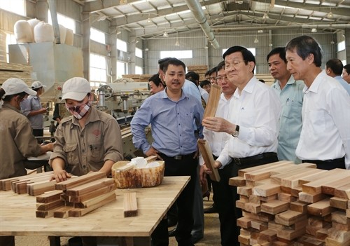 Chủ tịch nước Trương Tấn Sang thăm và làm việc tại tỉnh Bắc Kạn