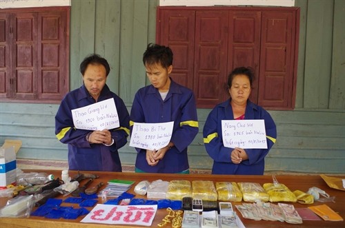Bộ đội biên phòng Việt Nam và Lào phối hợp phá vụ án ma túy lớn