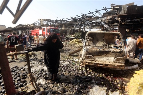 Iraq- Vụ đánh bom đẫm máu tại Sadr, hơn 260 người chết và bị thương