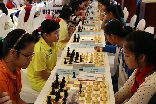 Giải cờ vua trẻ xuất sắc toàn quốc 2015