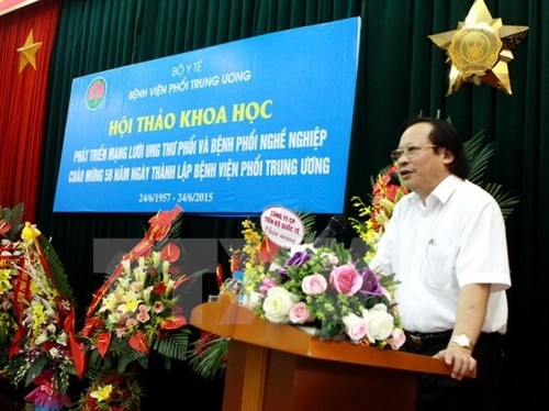 Bệnh bụi phổi chiếm tỷ lệ cao nhất trong các bệnh nghề nghiệp ở Việt Nam