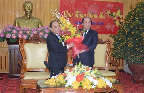 Phó Thủ tướng Nguyễn Xuân Phúc thăm và chúc Tết tỉnh Hà Nam