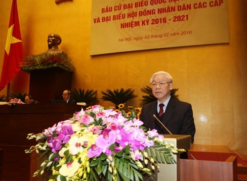 Tổng Bí thư Nguyễn Phú Trọng: Lựa chọn những người tiêu biểu, có đức, có tài, xứng đáng đại diện cho nhân dân