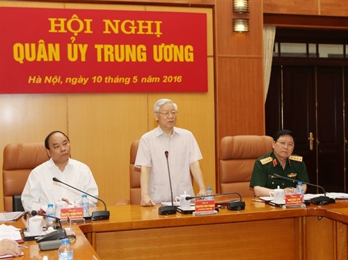 Công bố Quyết định của Bộ Chính trị chỉ định Quân ủy Trung ương, Thường vụ Quân ủy Trung ương nhiệm kỳ 2015 - 2020