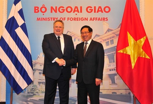 Bộ trưởng Ngoại giao Hy Lạp thăm chính thức Việt Nam