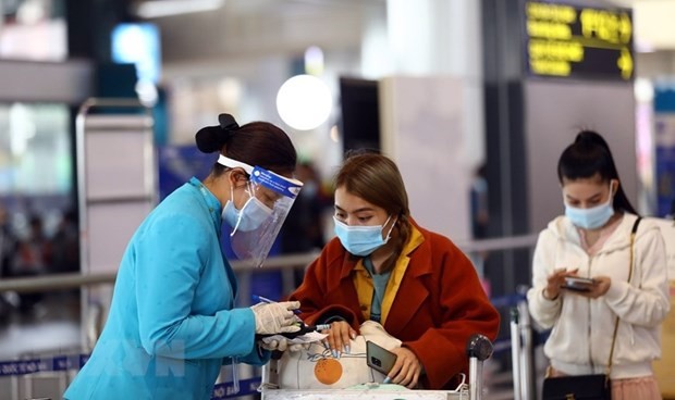 越南各家航空公司拒绝未进行健康申报的乘客登机
