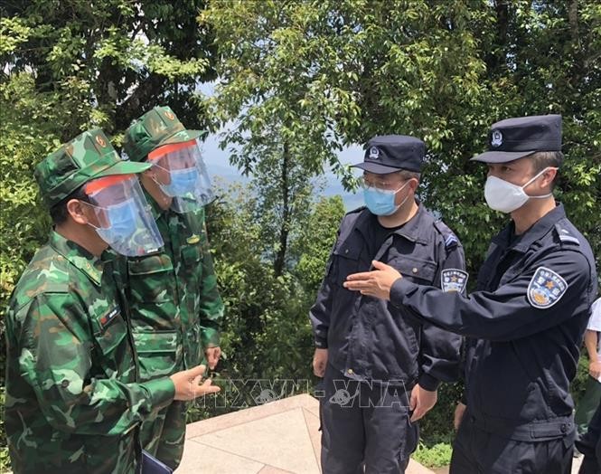 越南-中国-老挝维护边界力量举行交流会