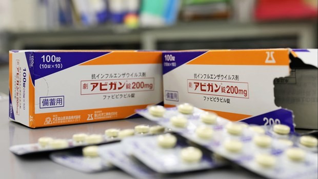 越南将接收100万粒日本抗流感药物法匹拉韦
