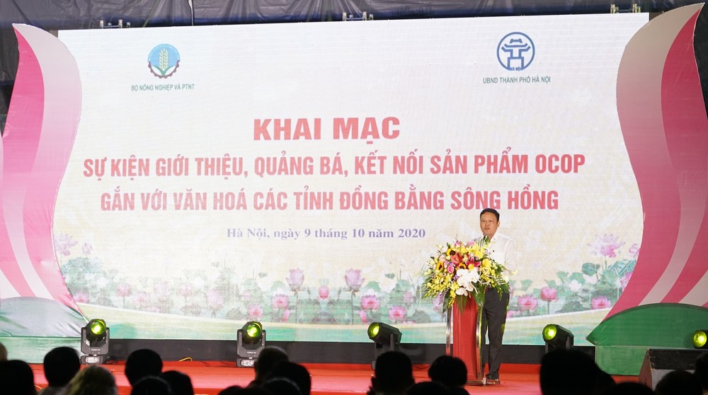 Hà Nội lần đầu tiên giới thiệu, quảng bá, kết nối sản phẩm OCOP gắn với văn hóa các tỉnh Đồng bằng sông Hồng