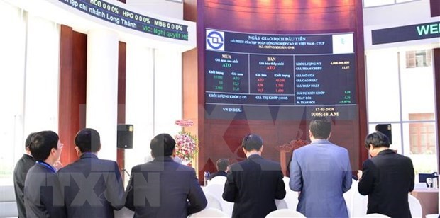 胡志明市证券交易所市值占GDP比重67%以上