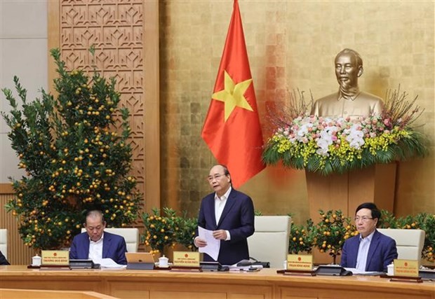 越南政府1月份例行会议：加强控制疫情 让广大人民群众过上安全的春节