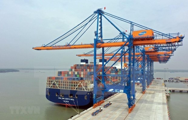 越南港口集装箱进出口量实现两位数增长