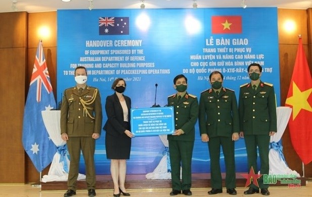 澳大利亚向越南提供设备以提高联合国维和能力
