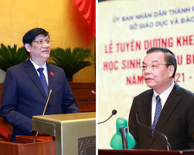 越共中央政治局、书记处对科学技术部和卫生部党组（任期2016~2021）给予警告处分