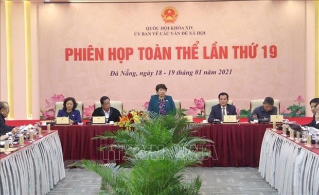 越南国会社会事务委员会第19次全体会议开幕