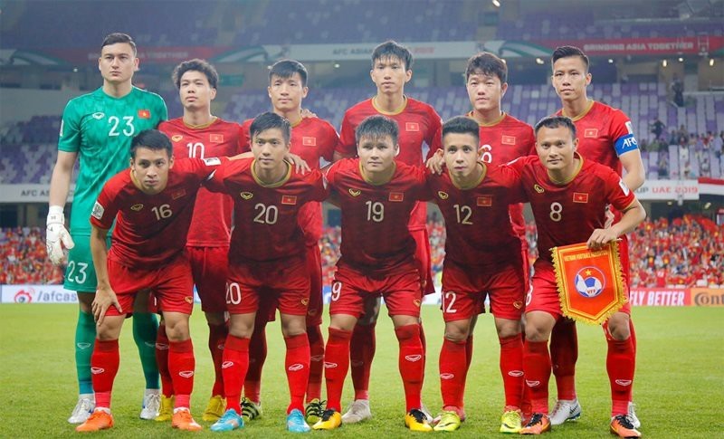 越南男子足球队稳居世界前100名
