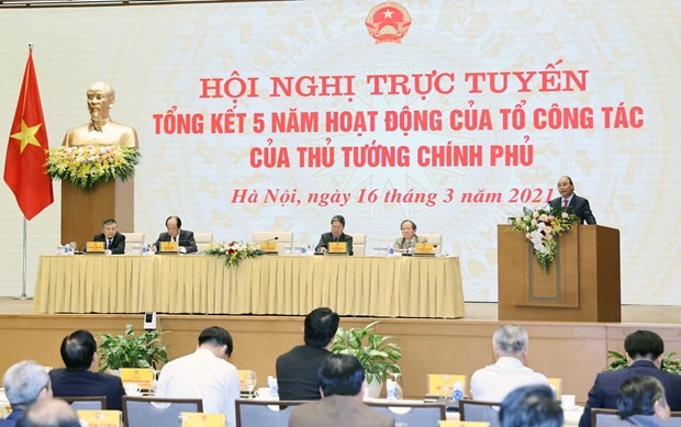 阮春福总理：政府总理工作组已成为推动政府活动方针落地落实的得力助手