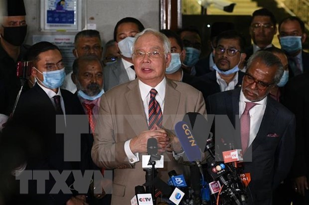 马来西亚前总理纳吉布就涉“一马公司”案提出上诉