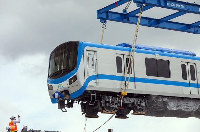 滨城-仙泉地铁1号线的6列车将分别于5月6月和7月运抵胡志明市