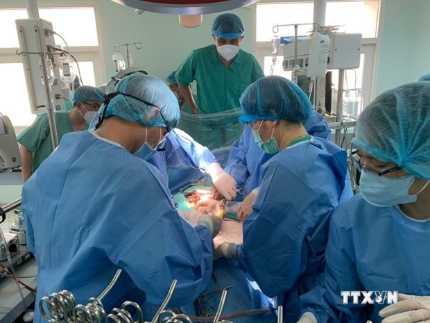 顺化中央医院成功进行特殊心脏移植手术 创下两项新纪录