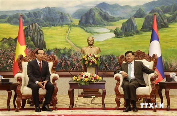 老挝领导人高度评价胡志明市与首都万象的合作成果