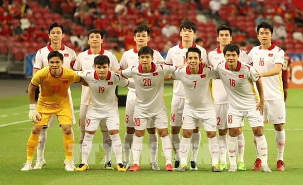 越南男足队继续跻身世界百强球队