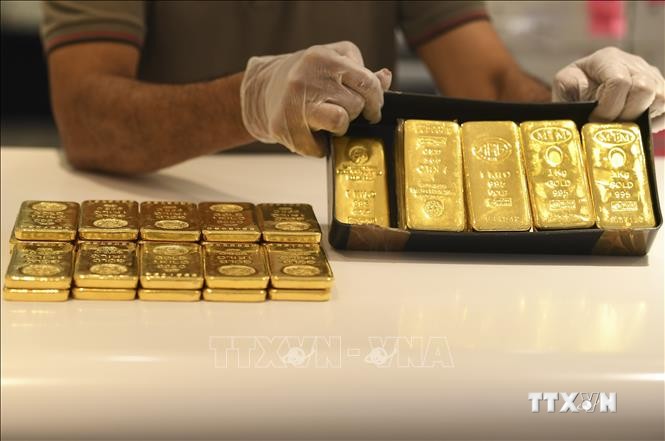 12月9日上午越南国内一两黄金卖出价上涨25万越盾