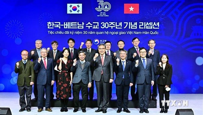 韩国外交部举行招待宴会 庆祝越韩建交30周年