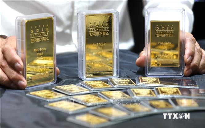 1月13日上午越南国内一两黄金卖出价上涨15万越盾