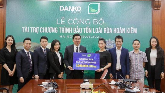 Danko集团向还剑湖乌龟保护项目提供赞助