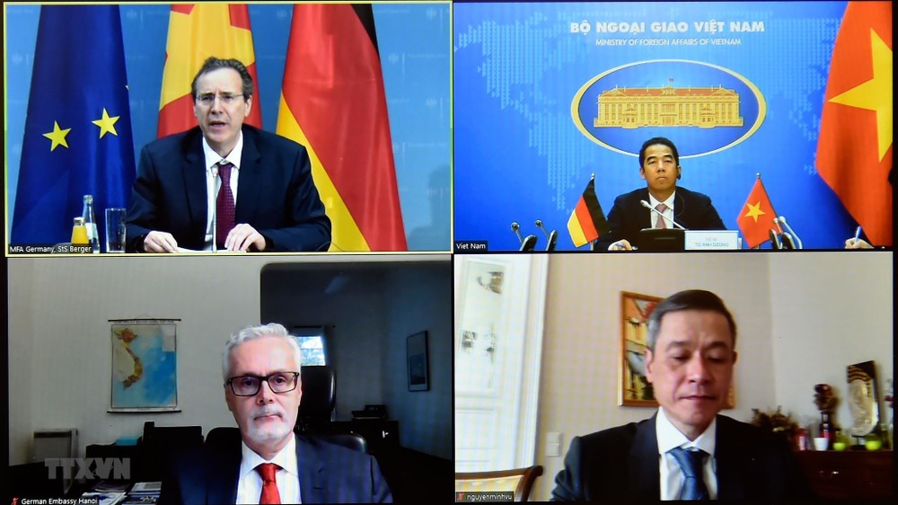 越南-德国战略指导小组第六次会议以线上方式召开