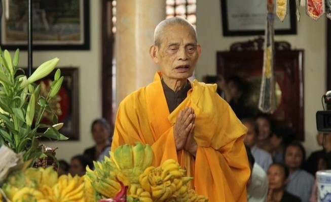越南佛教协会法主释普惠长老圆寂 享年105岁