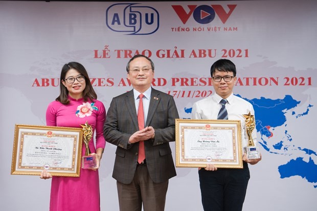 ABU PRIZE 2021：越南之声广播电台首次斩获两项大奖