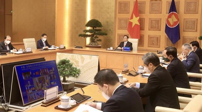 越南政府总理范明政出席东盟—中国建立对话关系30周年纪念峰会