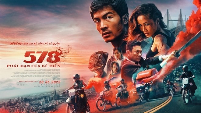 越南在欧洲放映首部动作片《578：狂人一击》