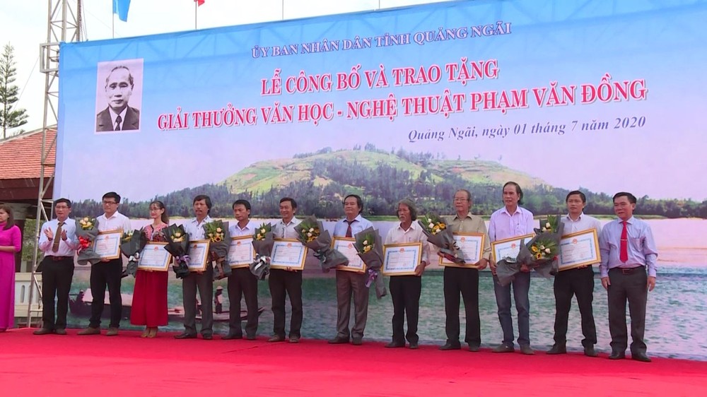 Lễ công bố và trao giải thưởng Văn học - Nghệ thuật Phạm Văn Đồng lần thứ I - 2019