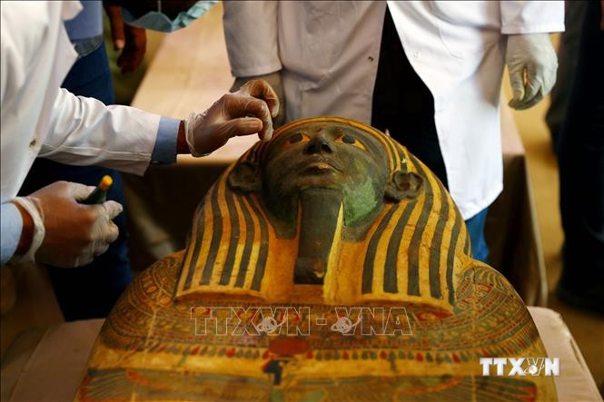 Ai Cập phát hiện hàng chục quan tài hơn 2.500 năm tuổi