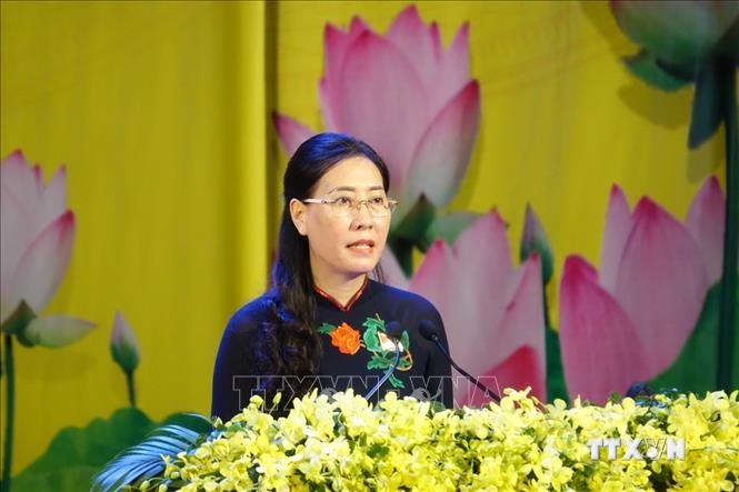 Bà Bùi Thị Quỳnh Vân được bầu giữ chức Bí thư Tỉnh ủy Quảng Ngãi