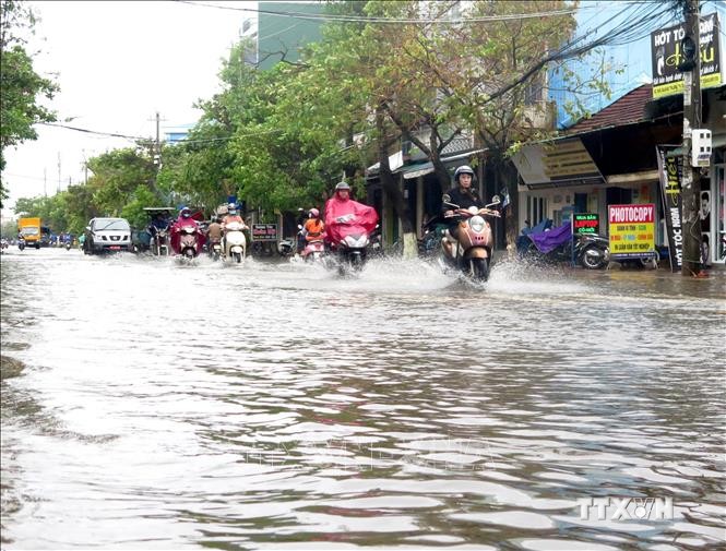 Quảng Ngãi sơ tán 800 hộ dân ra khỏi vùng bị ảnh hưởng bởi nước lũ dâng cao