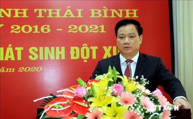 Ông Nguyễn Khắc Thận được bầu giữ chức Chủ tịch UBND tỉnh Thái Bình