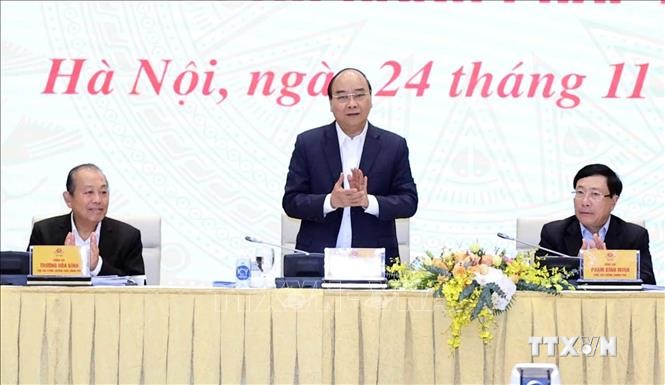 Thủ tướng Nguyễn Xuân Phúc: Khắc phục các điểm yếu trong công tác phối hợp xây dựng pháp luật