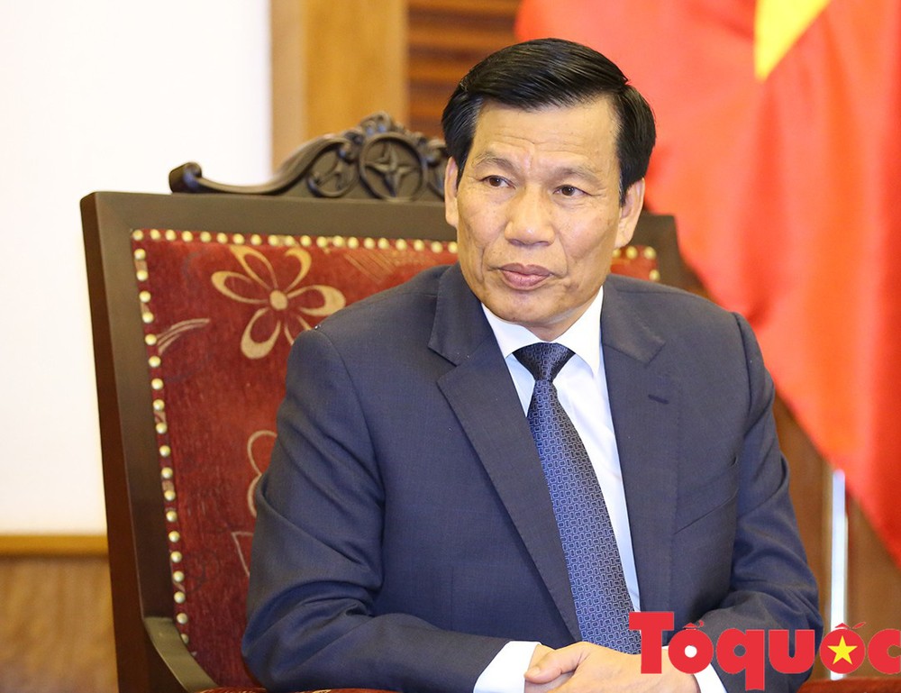 Bộ trưởng Bộ Văn hóa, Thể thao và Du lịch Nguyễn Ngọc Thiện. Ảnh: toquoc.vn