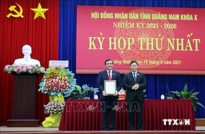 Ông Phan Việt Cường tái đắc cử chức danh Chủ tịch Hội đồng nhân dân tỉnh Quảng Nam
